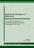Engineering Tribology and Materials III (eBook, PDF)