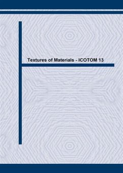 Cover Textures of Materials - ICOTOM 13 (eBook, PDF)