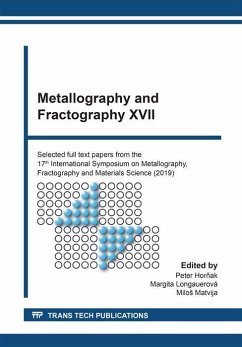 Cover Metallography and Fractography XVII (eBook, PDF)