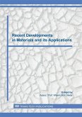 Recent Developments in Materials and its Applications (eBook, PDF)
