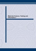 Materials Science, Testing and Informatics I (eBook, PDF)