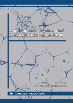 Cover Computational Analysis of Heat Transfer in Fluids and Solids II (eBook, PDF)