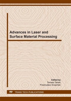 Cover Advances in Laser and Surface Material Processing (eBook, PDF)