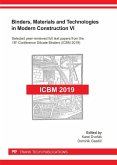 Binders, Materials and Technologies in Modern Construction VI (eBook, PDF)
