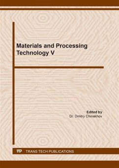 Materials and Processing Technology V (eBook, PDF)