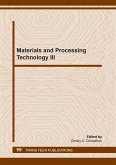 Materials and Processing Technology III (eBook, PDF)