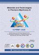 Materials and Technologies in Precision... - Bild 1