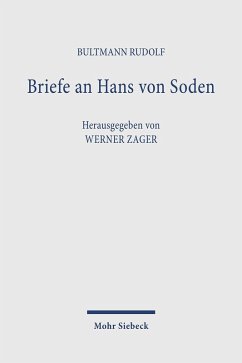 Cover Briefe an Hans von Soden. Briefwechsel mit Philipp Vielhauer und Hans Conzelmann (eBook, PDF)