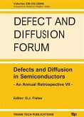Defects and Diffusion in Semiconductors - An Annual Retrospective VII (eBook, PDF)