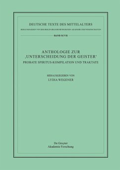 Anthologie zur ¿Unterscheidung der Geister'