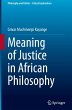 Meaning of Justice in African Philosophy - Bild 1