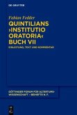 Quintilians 'Institutio oratoria' Buch VII