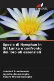 Specie di Nymphae in Sri Lanka e confronto dei loro oli essenziali