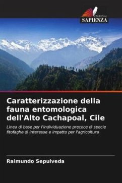 Caratterizzazione della fauna entomologica dell'Alto Cachapoal, Cile - Sepúlveda, Raimundo