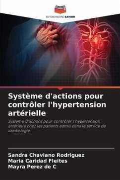 Système d'actions pour contrôler l'hypertension artérielle - Chaviano Rodriguez, Sandra;Fleites, Maria Caridad;Pérez de C, Mayra