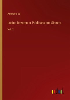 Lucius Davoren or Publicans and Sinners