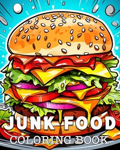 Junk Food Coloring Book - Colorphil, Anna