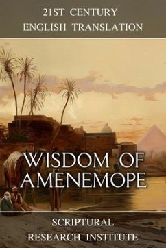 Cover Wisdom of Amenemope (eBook, ePUB)