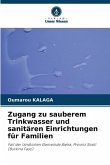 Zugang zu sauberem Trinkwasser und sanitären Einrichtungen für Familien