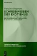 Schreibweisen des Exotismus (eBook,... - Bild 1