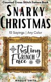 Snarky Christmas Sayings Counted Cross Stitch Pattern Book (eBook, ePUB)