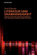 Literatur und Unabhängigkeit (eBook,... - Bild 1