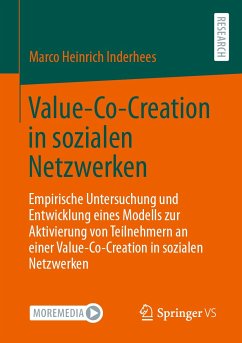 Value-Co-Creation in sozialen Netzwerken (eBook, PDF) - Inderhees, Prof. Dr. Marco Heinrich