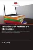 Initiatives en matière de libre accès