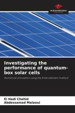 Cover Investigating the performance of quantum-box solar cells