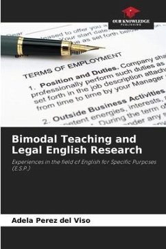 Bimodal Teaching and Legal English Research - Perez del Viso, Adela