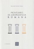 Prontuario de jurisprudencia romana