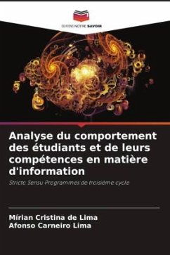 Analyse du comportement des étudiants et de leurs compétences en matière d'information - de Lima, Mírian Cristina;Carneiro Lima, Afonso