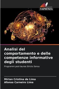 Analisi del comportamento e delle competenze informative degli studenti - de Lima, Mírian Cristina;Carneiro Lima, Afonso