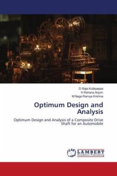 Optimum Design and Analysis - Kullayappa, D Raja;Anjum, H Rehana;Ramya Krishna, M Naga