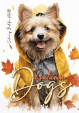 Autumn Dogs Coloring Book for Adults