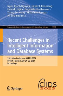 Recent Challenges in Intelligent Information and Database Systems (eBook, PDF)