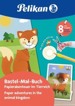 Cover Pelikan Bastel-Mal-Buch Tierreich