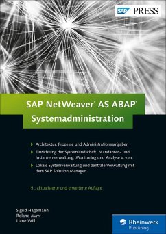 Cover SAP NetWeaver AS ABAP - Systemadministration (eBook, ePUB)