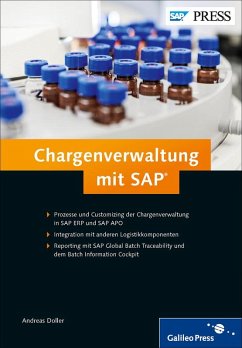 Chargenverwaltung mit SAP (eBook, ePUB) - Doller, Andreas; Hildebrandt, Benjamin; Richter, Marco; Stockrahm, Volker