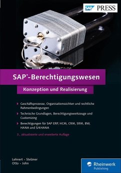 SAP-Berechtigungswesen (eBook, ePUB) - Lehnert, Volker; Stelzner, Katharina; John, Peter; Otto, Anna