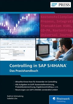 Controlling in SAP S/4HANA (eBook, ePUB) - Löw, Isabella; Schmalzing, Kathrin