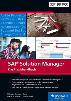 SAP Solution Manager (eBook, ePUB) - Allissat, René; Bechler, Markus; Danz, Eileen; Hömer, Andreas; Markert, Michael; Steinsberger, Timo