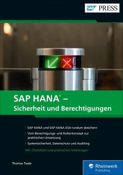 SAP HANA - Sicherheit und Berechtigungen (eBook, ePUB) - Tiede, Thomas