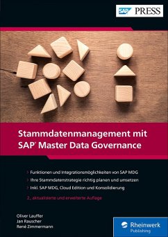 Cover Stammdatenmanagement mit SAP Master Data Governance (eBook, ePUB)