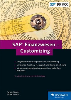 SAP-Finanzwesen - Customizing (eBook, ePUB) - Munzel, Renata; Munzel, Martin