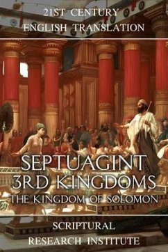 Septuagint - 3¿¿ Kingdoms (eBook, ePUB) - Institute, Scriptural Research