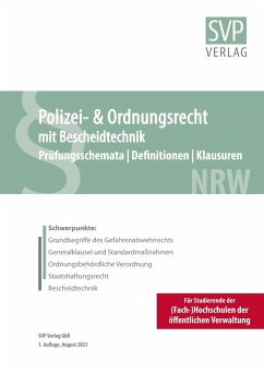 Cover Polizei- und Ordnungsrecht (eBook, ePUB)