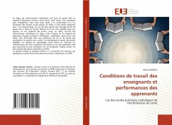 Conditions de travail des enseignants et performances des apprenants - DJADOU, Ablam