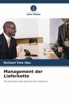 Management der Lieferkette - Obu, Richard Tete