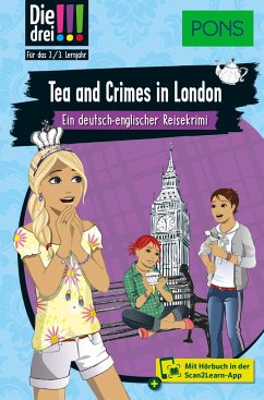 PONS Die Drei !!! - Tea and Crimes in London - Erlhoff, Kari